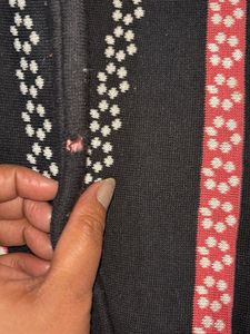 Cute Black &amp; Pink Dress for winter