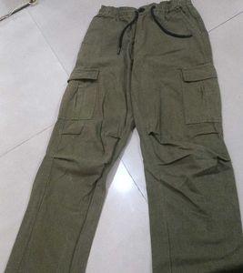 Olive Green Cargo Pants