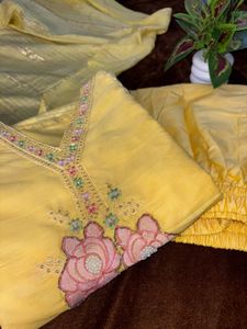 Chanderi Silk Heavy Suit Set