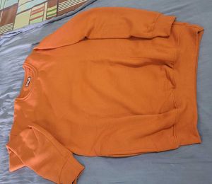 Orange Sweatshirt