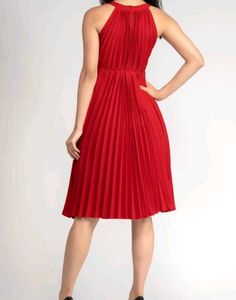 New Fit Aand Flare Knee Length Dress