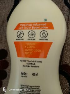 Parachute Silky Smooth Coconut+Honey Body lotion