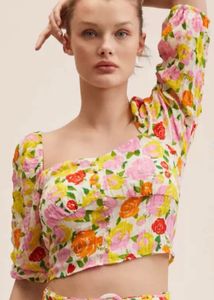 Mango Floral Top