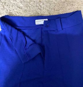 Blue Wide Leg Pants