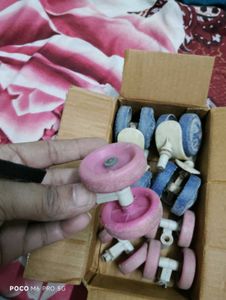 Assorted Furniture Casters - Set of 10