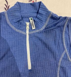 Teamspirit Blue Ribbed Tank Top🩵🩵
