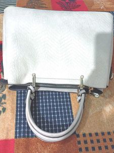 Cream Handbag