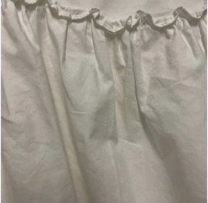 ZARA  Blouse White V-Neck Top