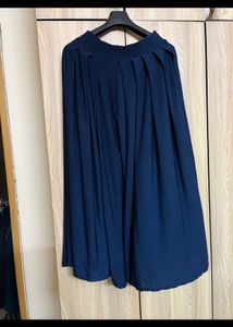 Blue Flared Palazzo