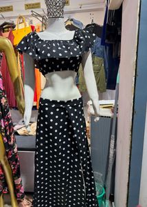 Polka Dot Two-Piece Berrylush Dress Set