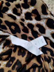 H&amp;M Animal Print Shirt