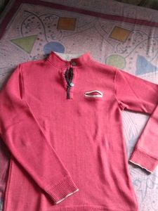 Red Pullover Sweater