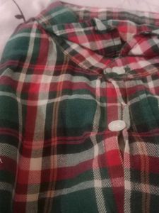 Plaid Flannel Shirt