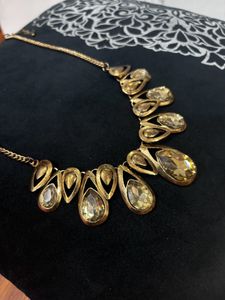 Neck piece Copper Color With Large Stones