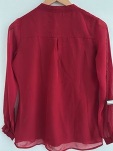 Elegant Red Blouse