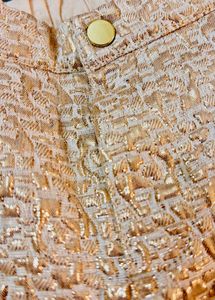 HNM Gold Patterned Shorts