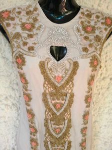 Beaded cut out sleeveless mini dress