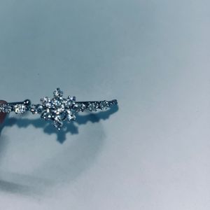 Silver Cuff Bracelet with Gemstones