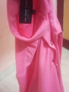 Pink Casual Shirt