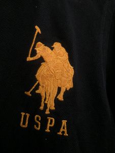 Authentic Black U.S. Polo T-shirt