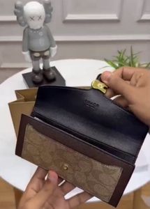 COACH Tabby Signature Premium long wallet