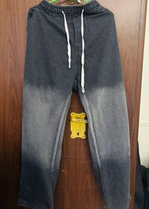 Ombre Wide Leg Denim Jeans