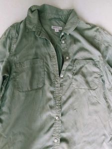 Olive Oversized Shirt