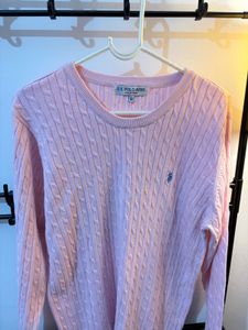 US Polo Assn. Pink Sweater
