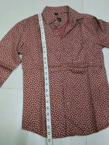 Printed Brown Shirt