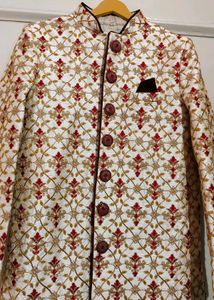 Geometric Pattern Sherwani