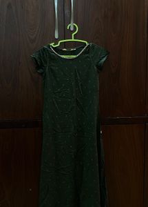 Avaasa Olive Green Kurthi