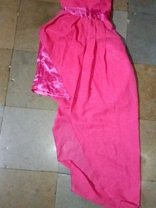 Pink One-Shoulder Dress