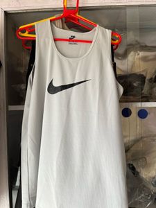 Puma Blue Shorts And Nike Sando Combo