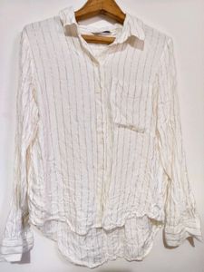 Striped Button-Down Shirt 36 to 38 inches