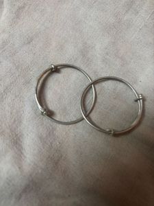 baby real silver kada