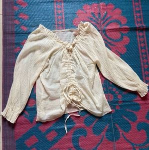 aesthetic linen top