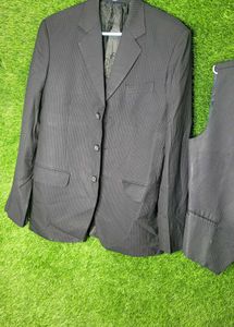 Classic Pinstripe Suit