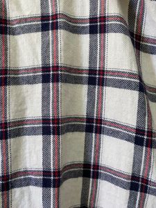 White Checked Shirt
