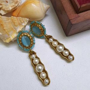 Elegant Pearl Drop Earrings