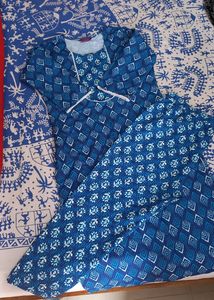 Vibrant Blue Kurta Set🪻