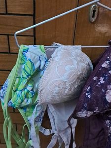 Combo  Of Four  Hnm Imported Fabric Bra