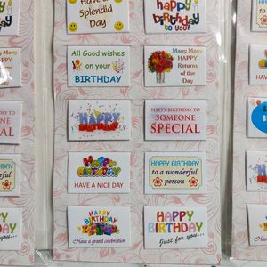 World's Smallest Happy Birthday Card
