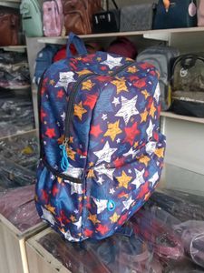 Multicolor Start Design Parachute Bag