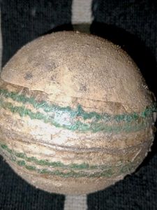 Used Cricket Ball