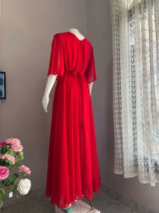 RED plus size  LUXE GOWN FIXED PRICE