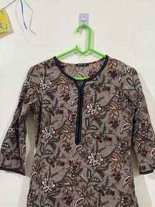Floral Print Kurti