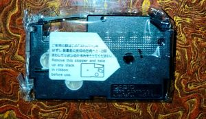 Casio XR-12WE1 Label Printer Tape