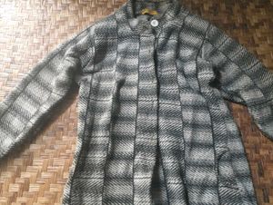 Vintage Plaid Tweed Cardigan