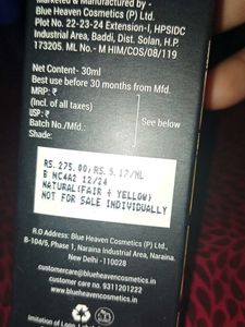 Blue Heaven Hyper Matte Foundation