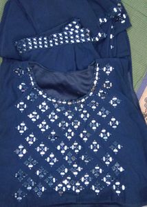 Elegant Mirrorwork Dress